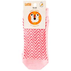 Шкарпетки дитячі сітка низькі Lette мікс р.18-20