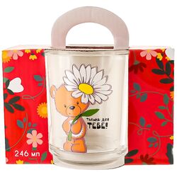 Кухоль скляний Galleryglass Тільки для тебе в коробці 246 мл