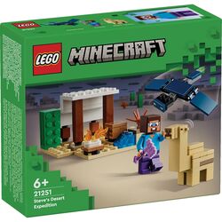 Конструктор LEGO Minecraft Експедиція Стіва в пустелю 21251