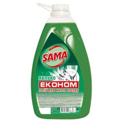 Засіб для миття посуду SAMA Економ Яблуко 4 кг