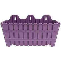 Горщик для квітів 14x11,5x27,5 cм пластиковий Violet House BAMBOO 14x11,5x27,5 cм