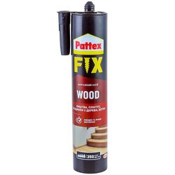 Клей монтажний Pattex Fix Wood білий 385г