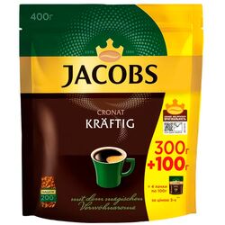Кава розчинна Jacobs Кронат Крафтіг 400 г