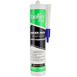 Клей монтажний надміцний Bellini FIX Anker prof прозорий 280 г