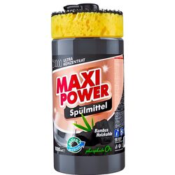Засіб для миття посуду MAXI POWER Чорне вугілля 1000мл
