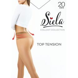 Колготи жіночі капронові р. 3 SIELA TOP TENSION Nero 20 den