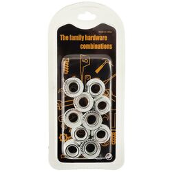 Набір гайок шестигранних з фланцем 10 мм