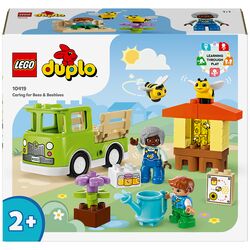 Конструктор дитячий LEGO Догляд за бджолами Вулик 22 деталі 10419