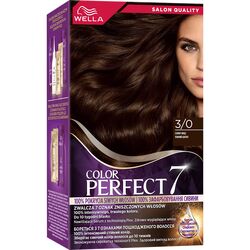 Крем-фарба для волосся WELLA COLOR PERFECT Темний шатен 3/0