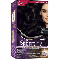Крем-фарба для волосся WELLA COLOR PERFECT Чорний 1/0