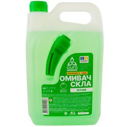 Омивач скла літній Aura Professional Зелене яблуко 4 л