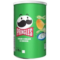 Чипси картопляні PRINGLES Сметана та цибуля 70 г