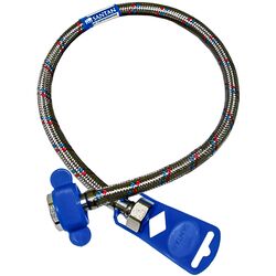 Шланг для води нержавіючий 50 см SANTAN Flex-water Г-Г