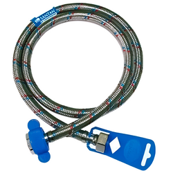 Шланг для води нержавіючий 80 см SANTAN Flex-water Г-Г