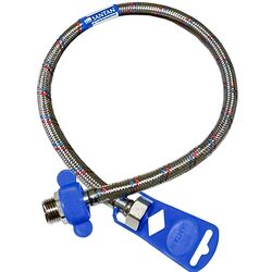 Шланг для води нержавіючий 50 см SANTAN Flex-water Г-Ш