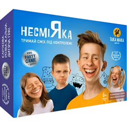 Гра настільна карткова ТАКА МАКА Несміяка 6+(укр) в коробці