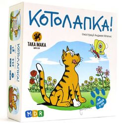 Гра настільна розвиваюча ТАКА МАКА Котолапка 5+ (укр) в коробці