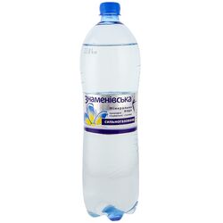 Вода питна Знаменівська сильногазована 1,5 л