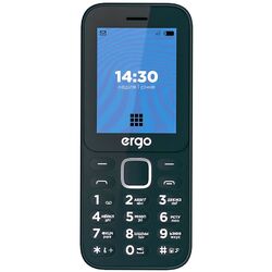 Телефон мобільний Ergo E241 Dual Sim чорний