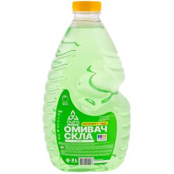 Омивач скла літній Aura Professional Зелене яблуко 3 л