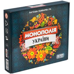Гра настільна розивальна Strateg Монополія України (укр) в коробці