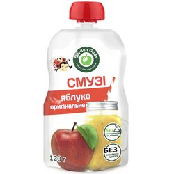Пюре фруктове Garden Gadz Смузі яблуко оригінальне 120 г