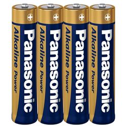 Набір батарейок алкалайн PANASONIC Power LR03 ААА 4шт/уп