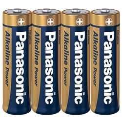 Набір батарейок алкалайн PANASONIC Power LR06 АА 4шт/уп