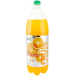 Напій безалкогольний сильногазований Біола Fruit Water Апельсин 2 л