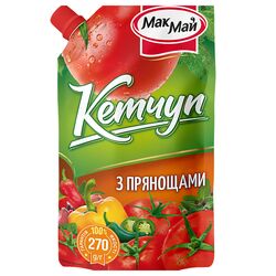 Кетчуп МакМай з прянощами дой-пак 270 г