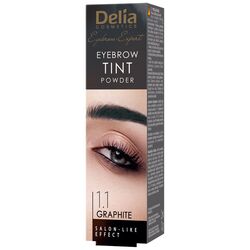 Фарба-тінт для брів з хни Delia Cosmetics графіт 2 г