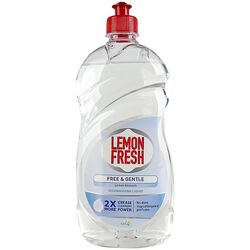 Рідина для миття посуду Lemon Fresh прозора 0,5 л