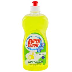 Засіб для миття посуду Super Wash Лимон 500 мл