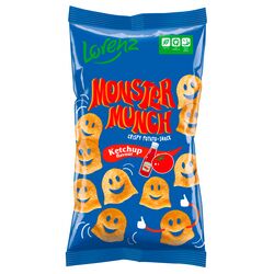 Снеки картопляні фігурні Lorenz Monster Munch зі смаком кетчупу 75 г