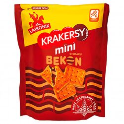 Крекер солоний Lajkonik Mini Бекон 100 г