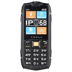 Телефон мобільний 2E R240 2020 Dual Sim чорний