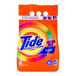Порошок для прання автомат Tide Аква-Пудра Колор 2,1 кг