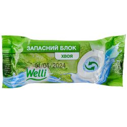 Засіб освіжаючий для унітазу Welli Хвоя запаска 40 г
