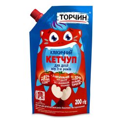 Кетчуп для дітей Торчин Класичний дой-пак 200 г
