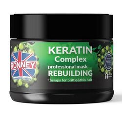Маска для тонкого волосся Ronney Professional Кератин 300 мл