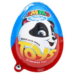 Яйце-сюрприз із десертною  пастою для хлопчика Jimmy 25 г