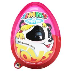 Яйце-сюрприз із десертною пастою для дівчинки Jimmy 25 г