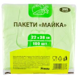 Пакети майка 365 №38 100 шт/пак