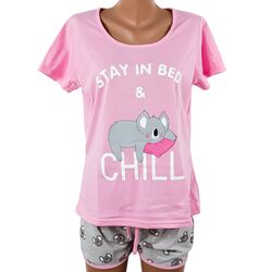 Піжама жіноча: шорти + футболка р.L-XL