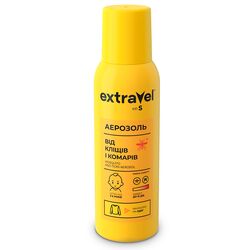 Аерозоль репелентний від комарів і кліщів на одяг Extravel Kids 100 мл
