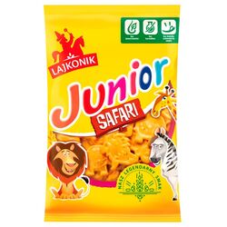 Крекер ванільний Lajkonik Junior Сафарі 125 г
