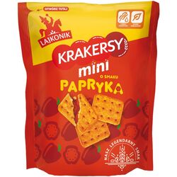 Крекер солоний Lajkonik Mini Паприка 100 г