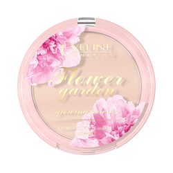 Пудра для обличчя компактна EVELINE Flower Garden Слонова кістка 8 г