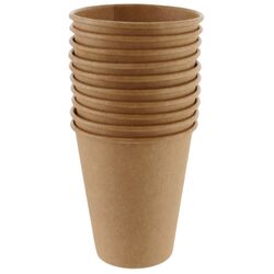 Набір паперових стаканів КРАФТ 175 мл 10 шт/упаковка