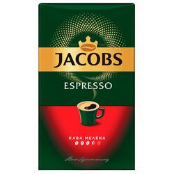 Кава смажена мелена Якобз Espresso 230 г